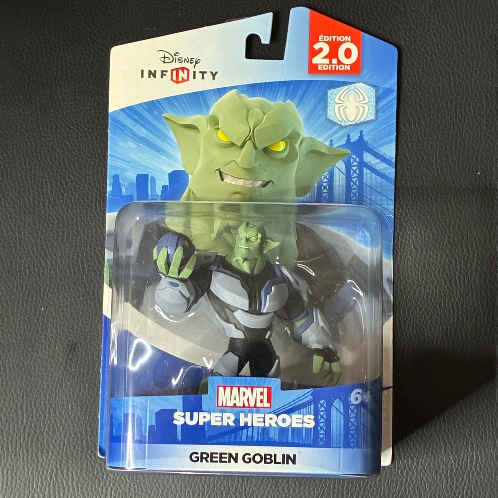Disney Infinity Green Goblin Figure Unisex OS Green New Marvel Super Heroes 2.0